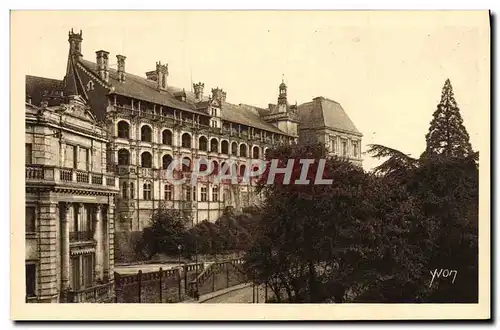 Ansichtskarte AK Chateau De Blois Aile Francois 1er