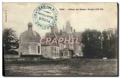 Cartes postales Vitre Chateau Des Rochers Sevigne