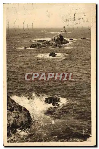 Cartes postales Bretagne Pointe Du Raz Le Phare De La Vieille