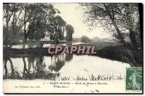 Cartes postales Saint Mihiel Bords De Meuse A Marvaux