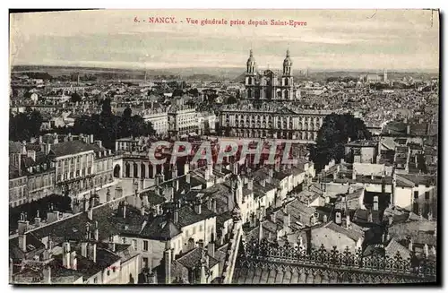 Cartes postales Nancy Vue Generlae Prise Depais Saint Epvre