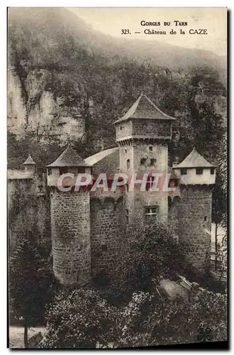 Cartes postales Gorges Du Tarn Chateau De La Caze