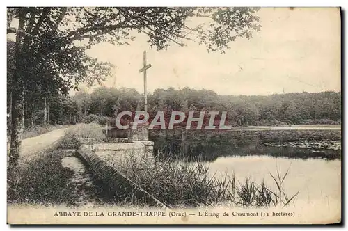 Cartes postales Abbaye De La Grande Trappe L&#39Etang De Chaumont