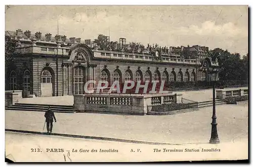 Cartes postales Paris La Gare Des Invalides