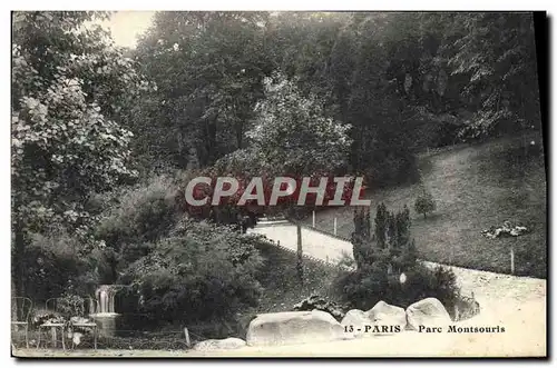 Cartes postales Paris Parc Montsouris