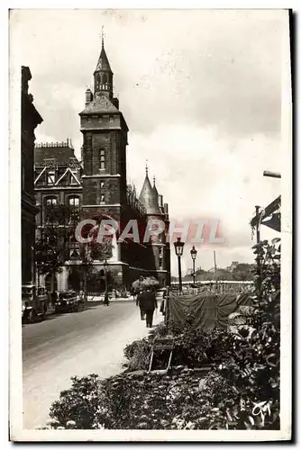 Moderne Karte Paris Place Et Merveilles Quai Aux Fleurs