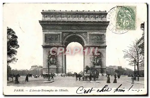 Cartes postales Paris L&#39Arc De Triomphe De I&#39Etoile