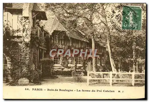 Ansichtskarte AK Paris Bois De Boulogne La Ferme Du Pre Catelan