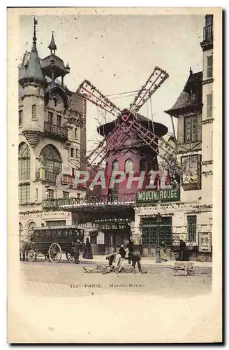 Cartes postales Paris Moulin Rouge