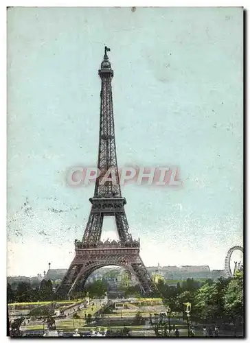 Cartes postales Paris Tour Eiffel