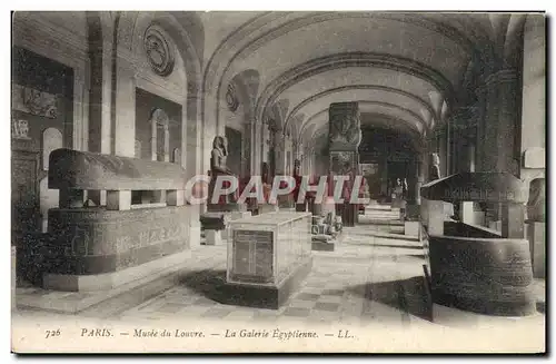 Cartes postales Paris Musee Du Louvre La Galerie Egyptienne Egypte