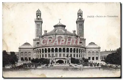 Cartes postales Paris Palais Du Trocadero