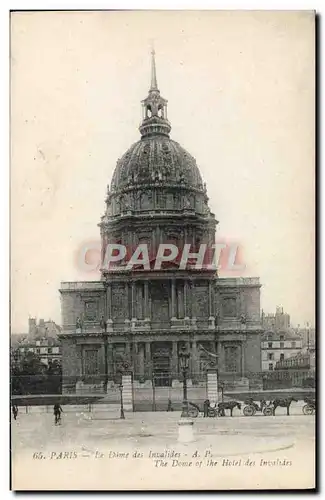 Cartes postales Paris Le Dome Des Invalides
