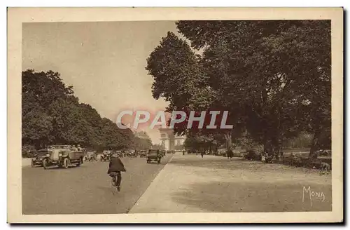 Cartes postales Paris L&#39Avenue Foch Arc de Triomphe
