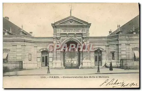 Cartes postales Paris Conservatoire Des Arts Metiers