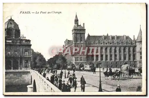 Ansichtskarte AK Paris Le Pont Au Change