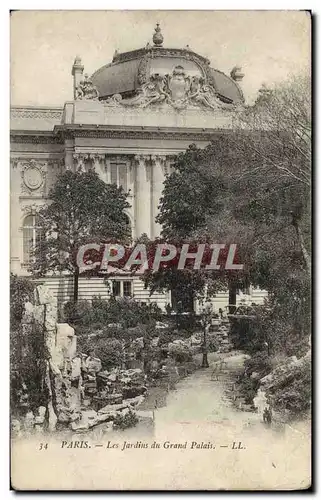 Ansichtskarte AK Paris Les Jardins Du Grand Palais