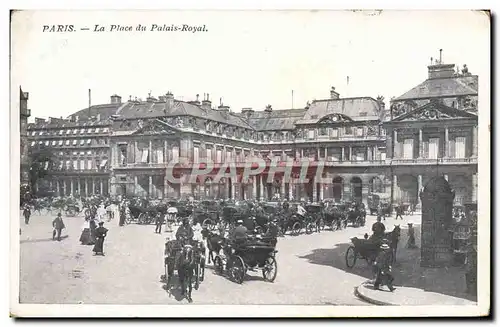 Ansichtskarte AK Paris La Place Du Palais Royal