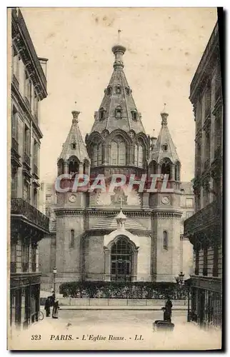 Cartes postales Paris L&#39Eglise Russe