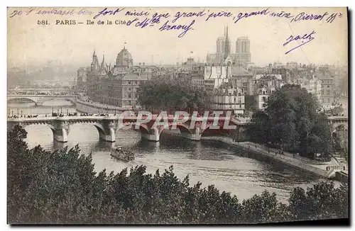 Cartes postales Paris Ile de la Cite