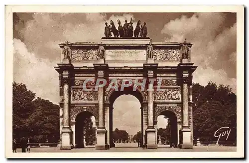 Ansichtskarte AK Paris Et Ses Merveilles Arc De Triomphe