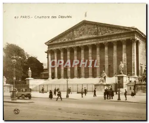 Cartes postales Paris Chambre des Deputes