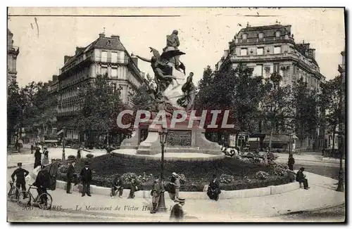 Cartes postales Paris Le Monument de Victor Hugo