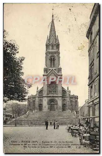 Cartes postales Paris Eglise Notre Dame de la Groix