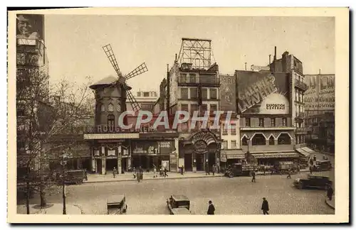 Cartes postales Paris Le Moulin Rouge Montmartre