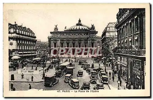 Cartes postales Paris Le Place de L&#39Opera