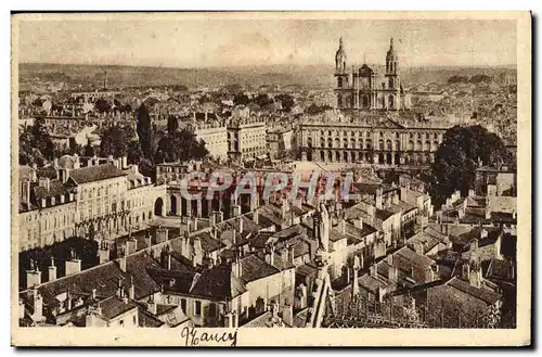 Cartes postales Nancy Vue Generale Prise de la Tour de la basilique Saint Epvre