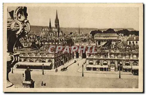 Ansichtskarte AK Nancy L&#39Arc de Triomphe Basilique Saint Epvre et le palais du gouvernement