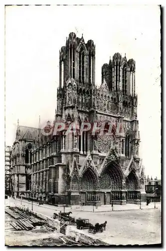 Ansichtskarte AK Cathedrale de Raims Avant la Guerre Militaria