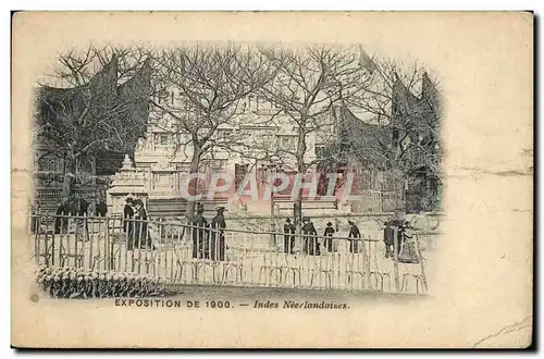 Cartes postales Paris Exposition 1900 Indes Neerlandaises