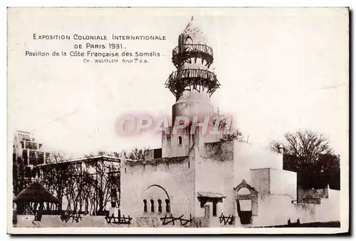 Ansichtskarte AK Paris Exposition Coloniale Internationale De Paris 1931 Pavillon de la Cote Francaise des Somali