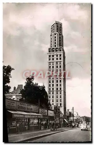 Cartes postales moderne Amiens La Tour Perret Papiers Peints Georges Gaillon Chaussures Andre