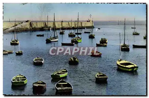 Cartes postales moderne Ile de Noirmoutier L'Herbaudiere Le port Bateaux