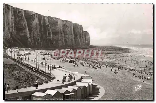 Cartes postales moderne Le Treport La Digue Promenade