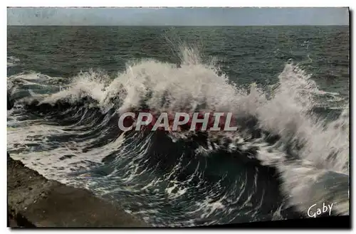 Cartes postales moderne La Cote Effet de vagues