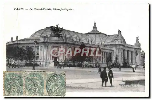 Cartes postales Paris Le Grand Palais Champs Elysees