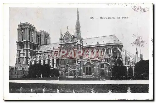 Cartes postales Paris Notre Dame