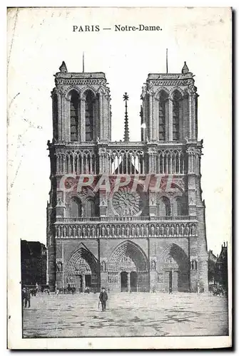 Cartes postales Paris Notre Dame