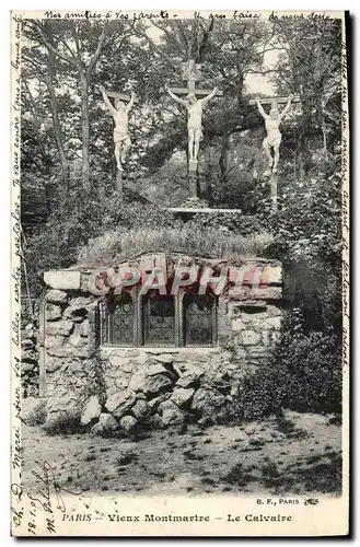 Ansichtskarte AK Paris Vieux Montmartre Le Calvaire