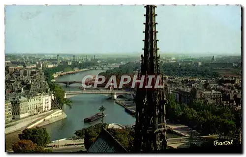 Cartes postales moderne Paris La Fleche de Notre Dame