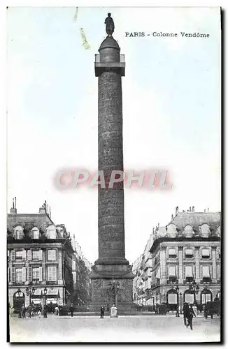 Cartes postales Paris Colonne Vendome