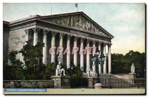 Cartes postales Paris Chambre des Deputes