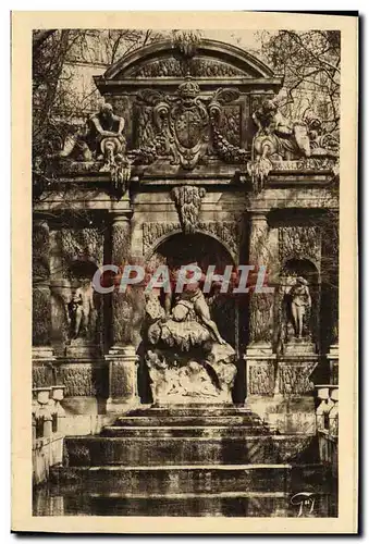 Cartes postales Paris Le Luxembourg Fontaine de Medicis