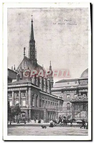 Cartes postales Paris La Sainte Chapelle