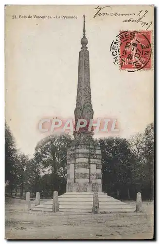 Ansichtskarte AK Bois de Vincennes La Pyramide