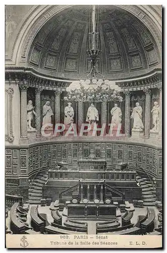 Ansichtskarte AK Paris Senat Tribune de la Salle des Seances